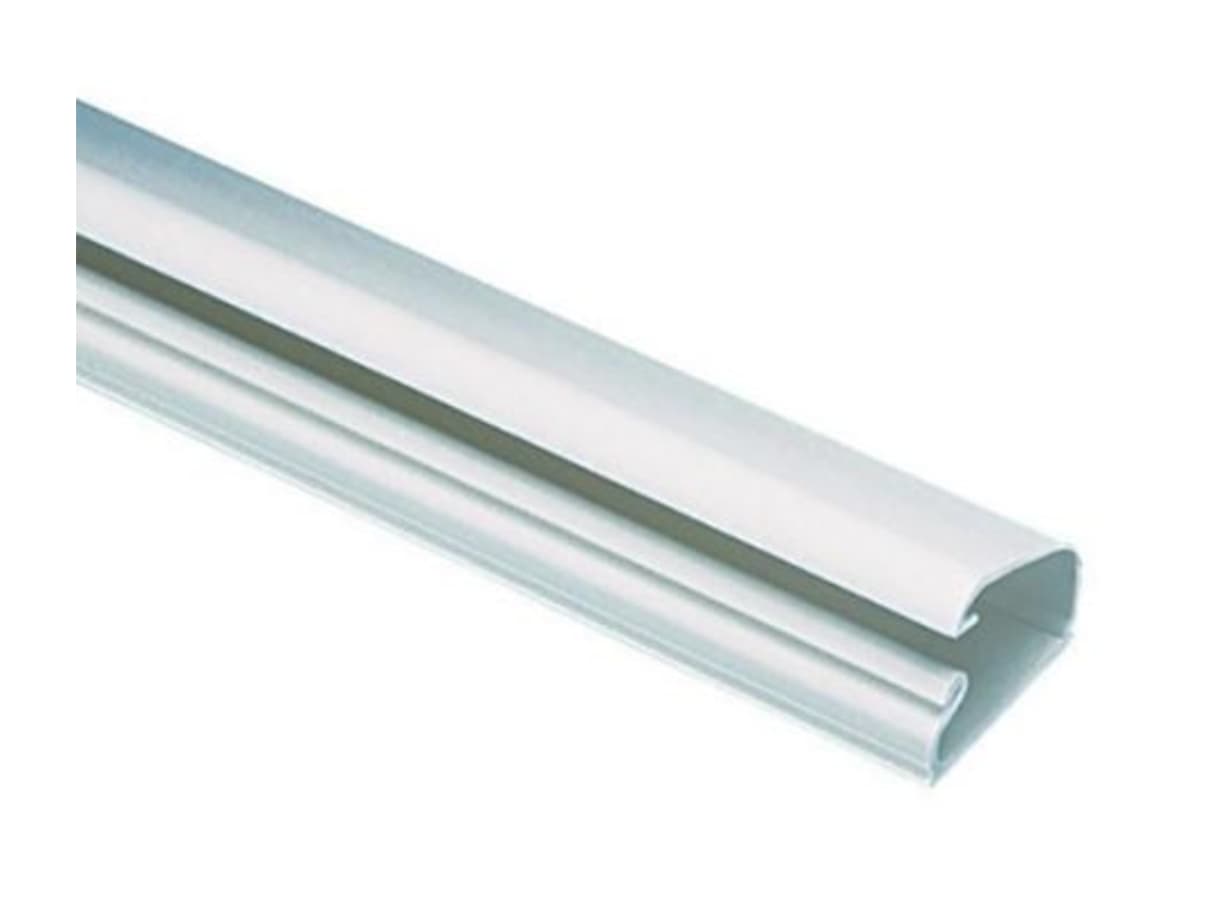 Panduit Corporation LD5IW8-A - Surface Raceway Latching One-piece Low Voltage Pre-applied Adhesive Backed Tape 1 Inch X .60 Inch X 8 Foot Off White Product Size 5 Pan-way