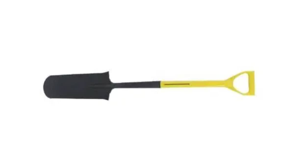 Nupla 72092 - Shovel Ergo Rp 2 Hollow Back Heavy Ga. Blade, 27 Inch D-handle