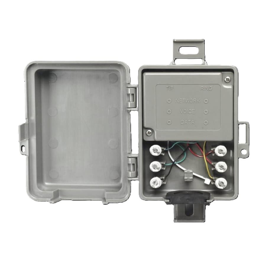 TII Technologies Inc 3310D - Adsl Pots Splitters Outdoor Ancillary Device Splits The Combined Voice And Data Signal Carried On Telephone Lines To Provide Separate Outputs For Both Phone And Data. Used At Customer Premise.