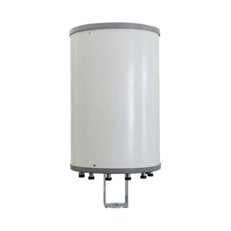 ACE Technology ACOM-2F15D-12P-R3 - 2' ULTRA-BROADBAND (698-894MHZ/1695-2400MHZ/3550-3700MHZ/5150-5925MHZ) 12-PORT QUAXI OMNI OUTDOOR CANISTER ANTENNA WITH STANDARD BRACKET (ACOM-MK-TOP). UNII-1 FULLY COMPLIANT:
