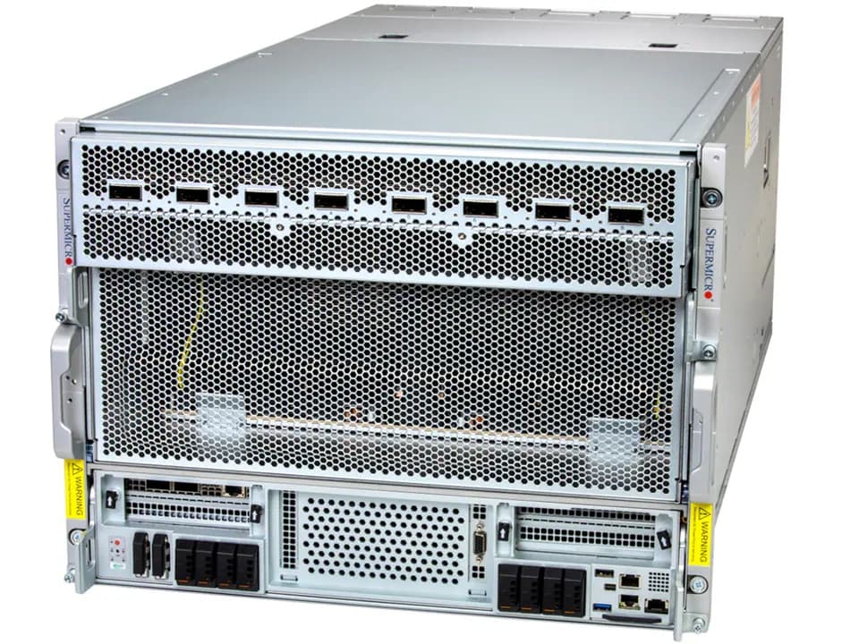 Generic SYS-822GS-NB3RT-02-G2 - GPU SuperServer | Intel 8U System with NVIDIA HGX B300 8-GPU | AI 8U, 8x B300, INT 2x64C 2.4G, 2TB DDR5, BF3, DCM