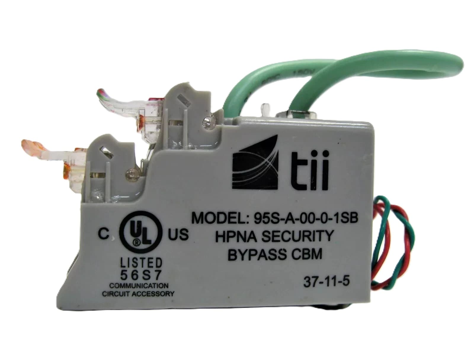 TII Technologies Inc 95S-A-00-0-1SB - Module Hpna Alarm Bypass Used In Inid