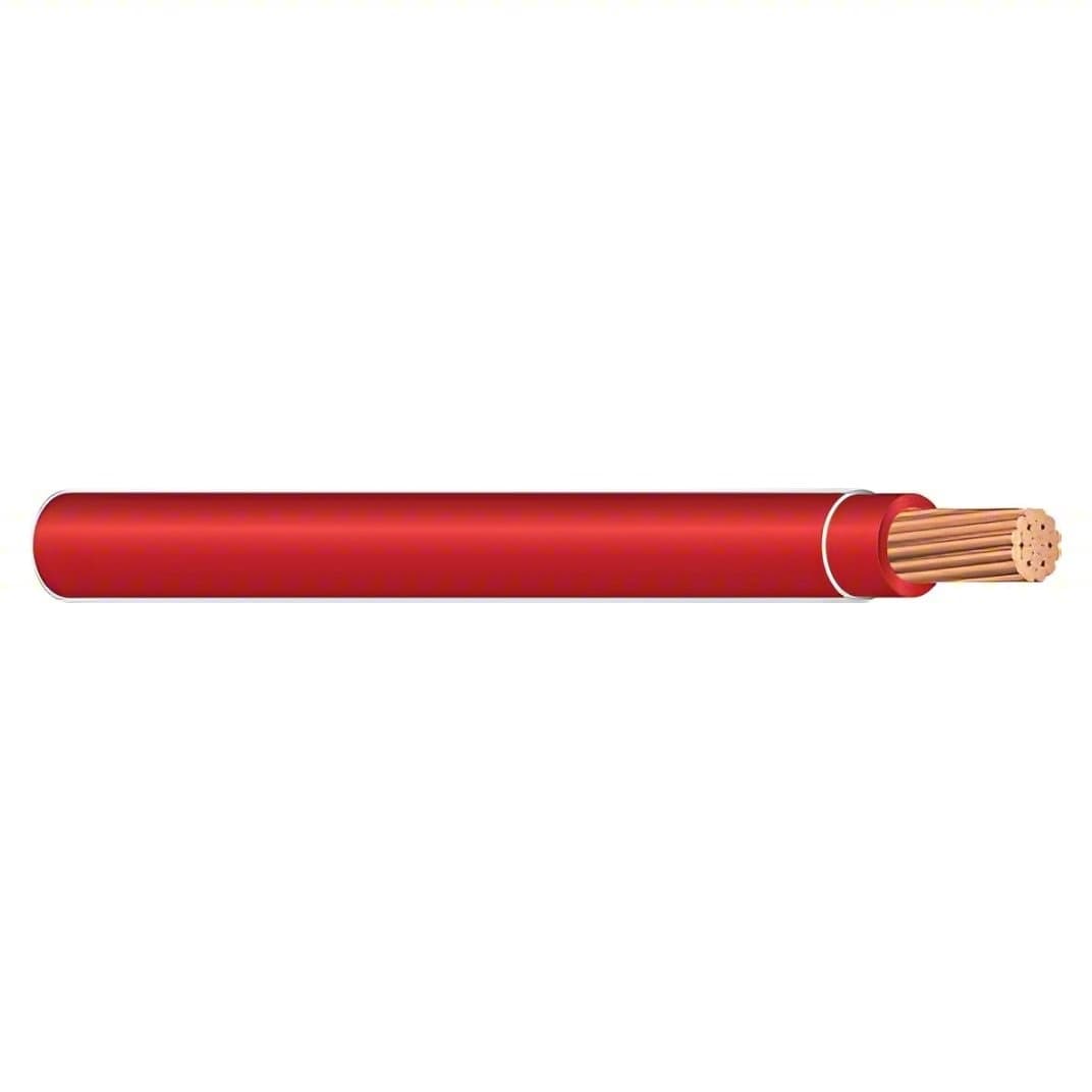 500-units min. Elliott Electric Supply  Wire, Thhn, 12 Awg, Stranded Red - THHN12STRRED