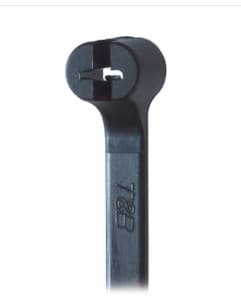 ABB Installation Products WE-TY35MX - Cable Tie 50lb 8 Inch Uv Black #10 Mtg Ho  Self Lock
