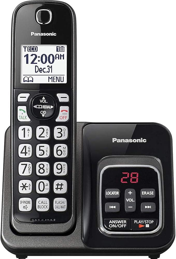 GN Hello Direct, Inc. KX-TGD530M - Expandable Cordless Phone With Call Block And Answering Machine