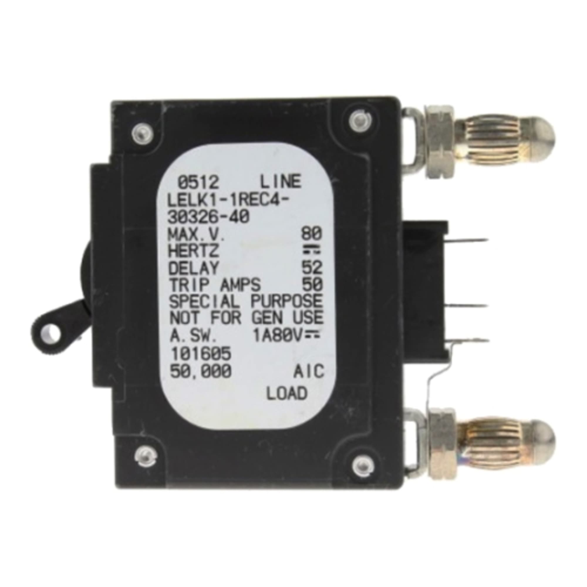 Vertiv Corporation 102275 - Single Pole Bullet Nose Type C