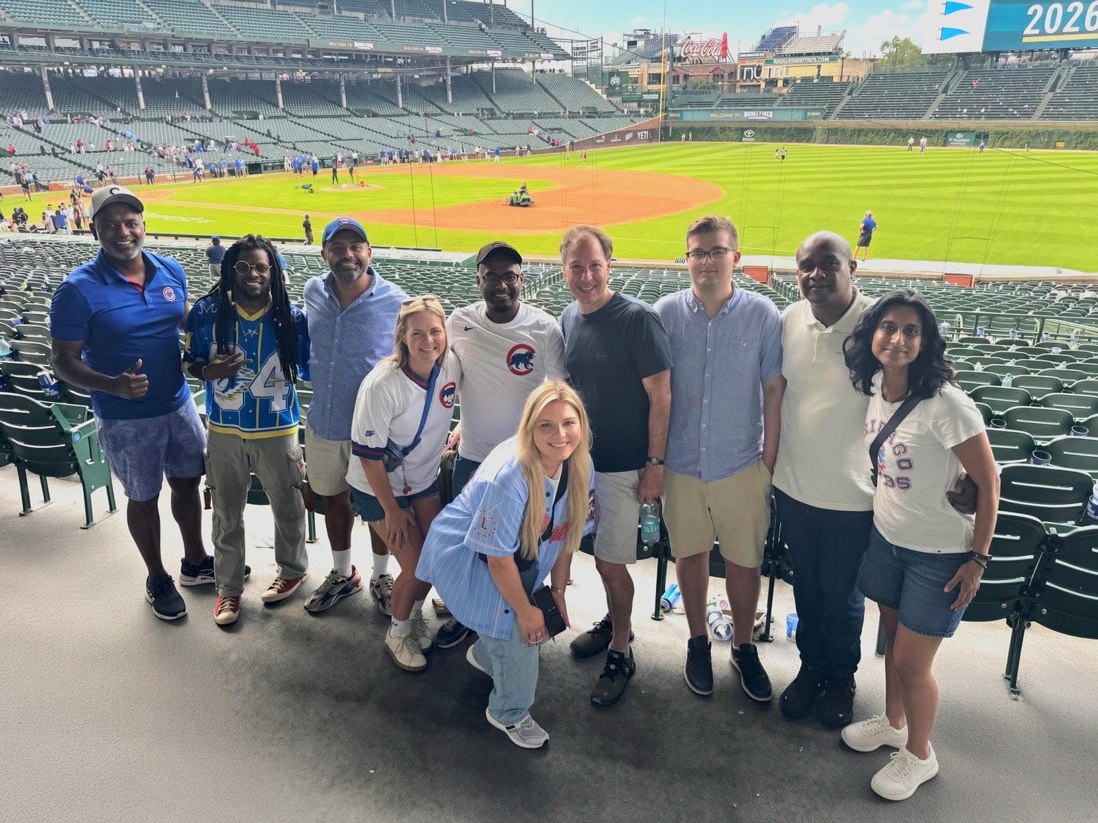 TrustClarity team members at a company outing