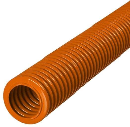 150-units min. ABB INSTALLATION PRODUCTS - Carlon Flexible Raceway Systems 1-1/2" Plenum-Gard Orange Corrugated Non-Metallic Flexible Conduit With Tape, Coil Length-150'. - CH4X1C-150 - CH4X1C-150