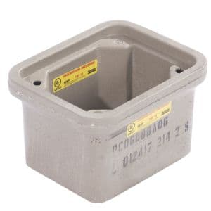 2-units min. Quazite 11X18X12 OPEN BOTTOM - PC1118BA12