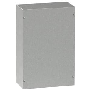 8-units min. Hoffman N1 SCREW COVER BOX - ASG8X8X4NK