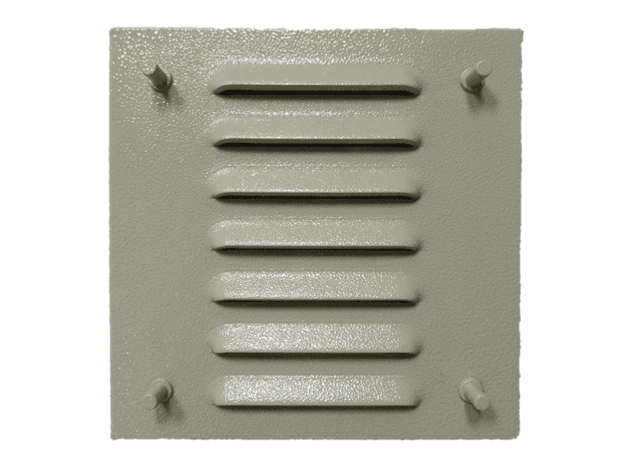 4-units min. Unknown 5.5"x5.5" Louvered Plate - ZZZP-LP5.5X5.5