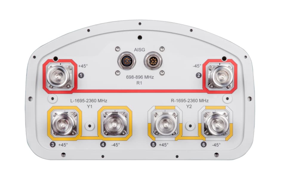 CommScope SBNHH-1D85A - ANT - 2LB, 4HB, 85DEG, 3RET