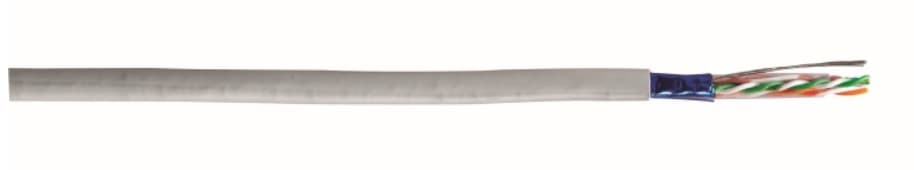 Prysmian 2131673E - 4pr 24ga Cmp Category 5 Overall Shield Twisted Pair Gray Jacket 1000 Ft Spool