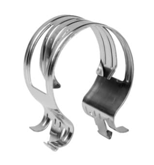 Rosenberger TH416-U214 - Universal Snap-in-hanger, For 2-1/4 Corrugated Coax, 10 Units Per Pack