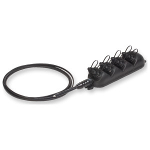 Corning MOB-0844FD025FW-P - Multiport 8 Port Flat Drop 2