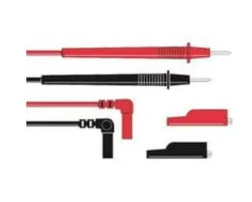 JEWELL INSTRUMENTS d/b/a TRIPLETT - 48 Inch Test Leads With Insulated Screw-On Alligator Clips. (Female Jack). For Model 60 Series 630 Series 666-R & G/P Series - 79-374