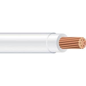295-units min. Patriot Power &Communications Inc. Wire, Thhn, 10 Awg, Stranded, White - THHN10STRWHT