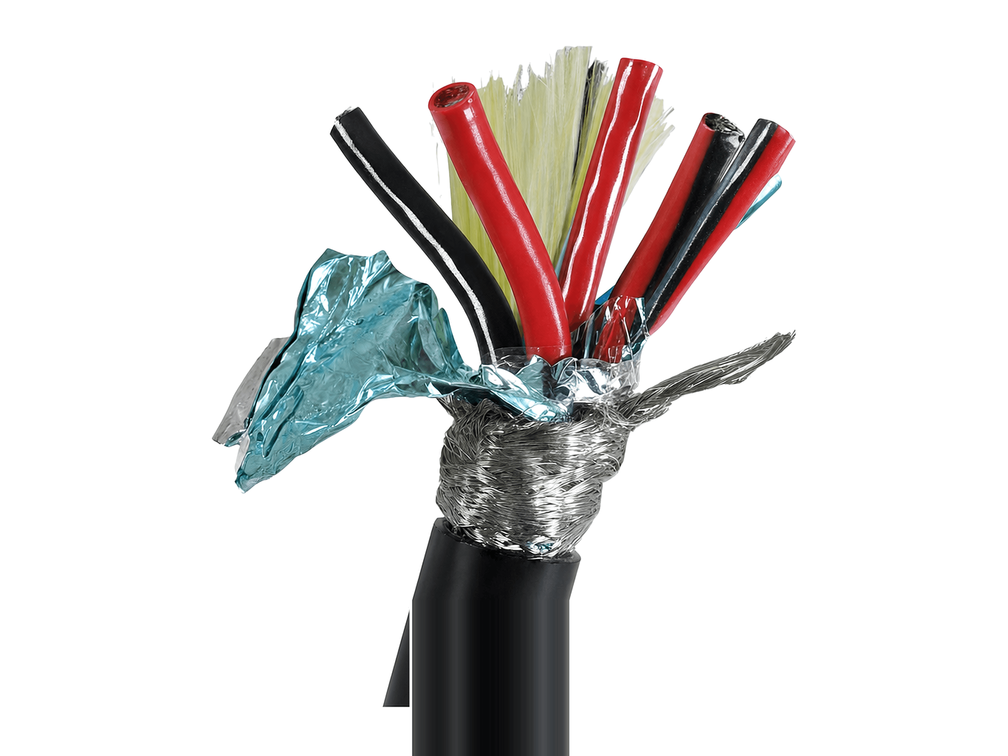 39-units min. Rosenberger 8-AWG 6 - CONDUCTOR SHIELDED 600 VOLTS POWER TRUNK CABLE, TINNED COPPER (THREE PAIRS) W/ #10 BARE GROUND WIRE. UL APPROVED FOR DIRECT BURIAL OR SUNLIGHT APPLICATIONS - WR-VG86ST-BRD