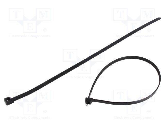 114-units min. Panduit PLT5H-C0 - Pan-Ty Heavy Cable Tie, 17.7in Black UV/Weather-Resistant Nylon 6.6, 175 lb, 100-Pack