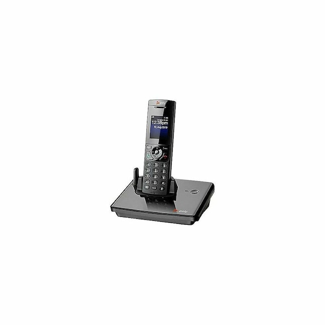 2-units min. Polycom 2200-49235-001 - VVX D230 DECT Cordless Handset, 8 Lines, 2" Color Display
