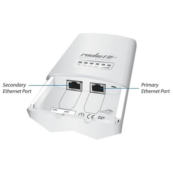 Ubiquiti RM5-GPS - RocketM5 GPS airMAX BaseStation, 5 GHz 2x2 MIMO with AirSync