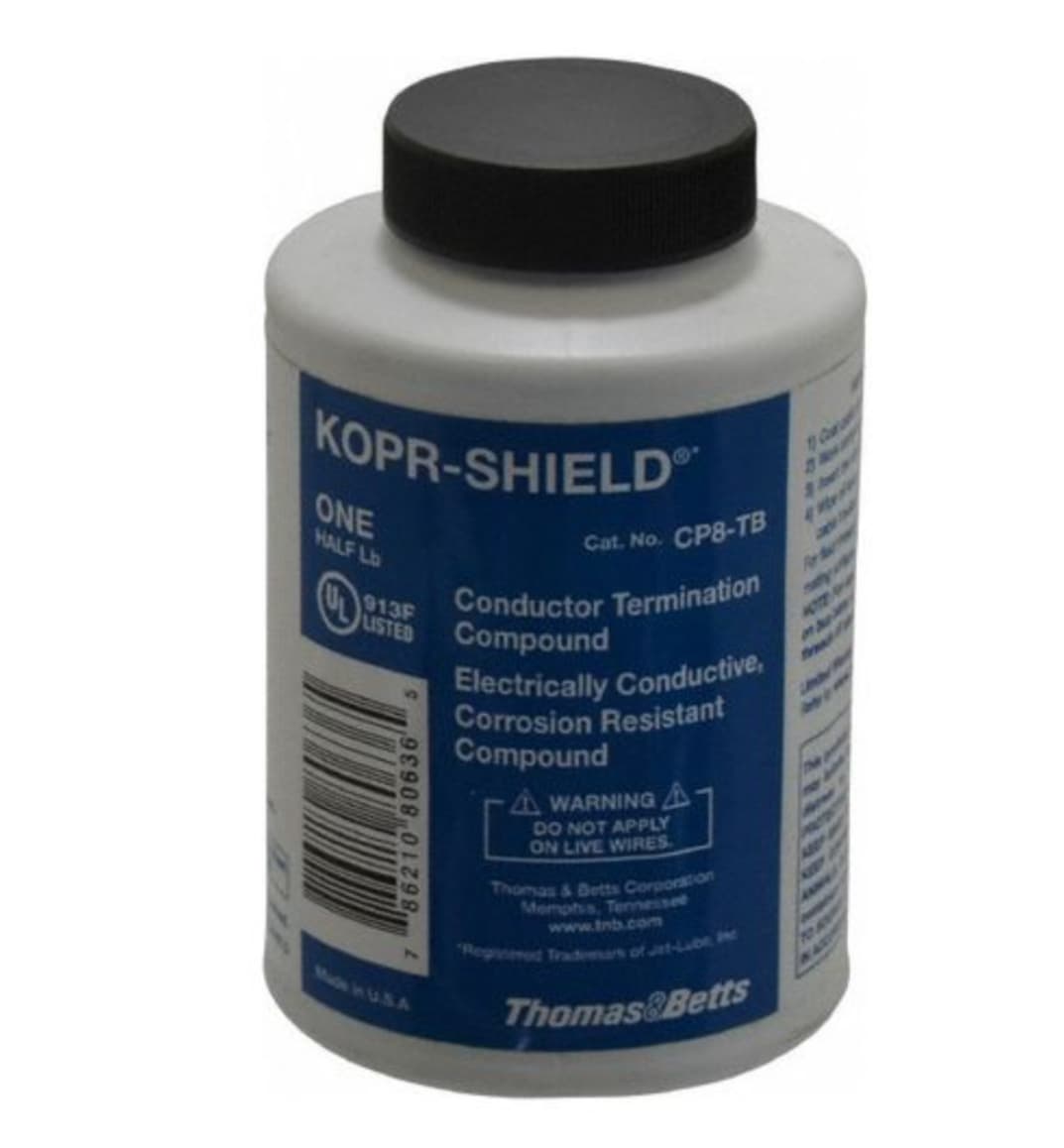 ABB Installation Products CP8-TB - *8 Oz Bottle Kopr-Shield