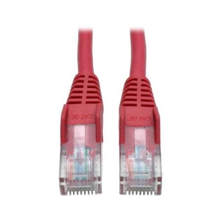 26-units min. Tripp Lite Desc: Cat5e Rj45 M/m Red 5' - N001-005-RD