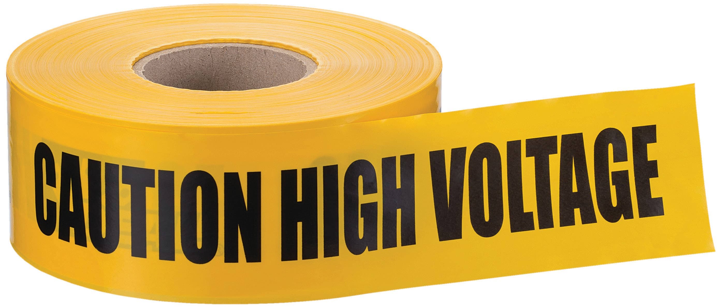 3-units min. Ideal Industries, Inc. TAPE - CAUTION HIGH VOLTAGE (YELLOW 3IN X 1000FT ) - 42-003