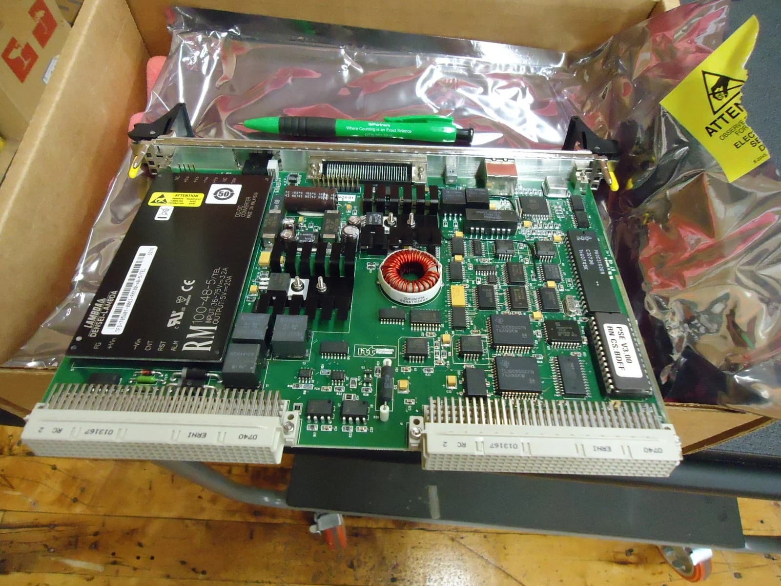 2-units min. Nortel Power/scsi/ethernet Transition Module - NTST09AG