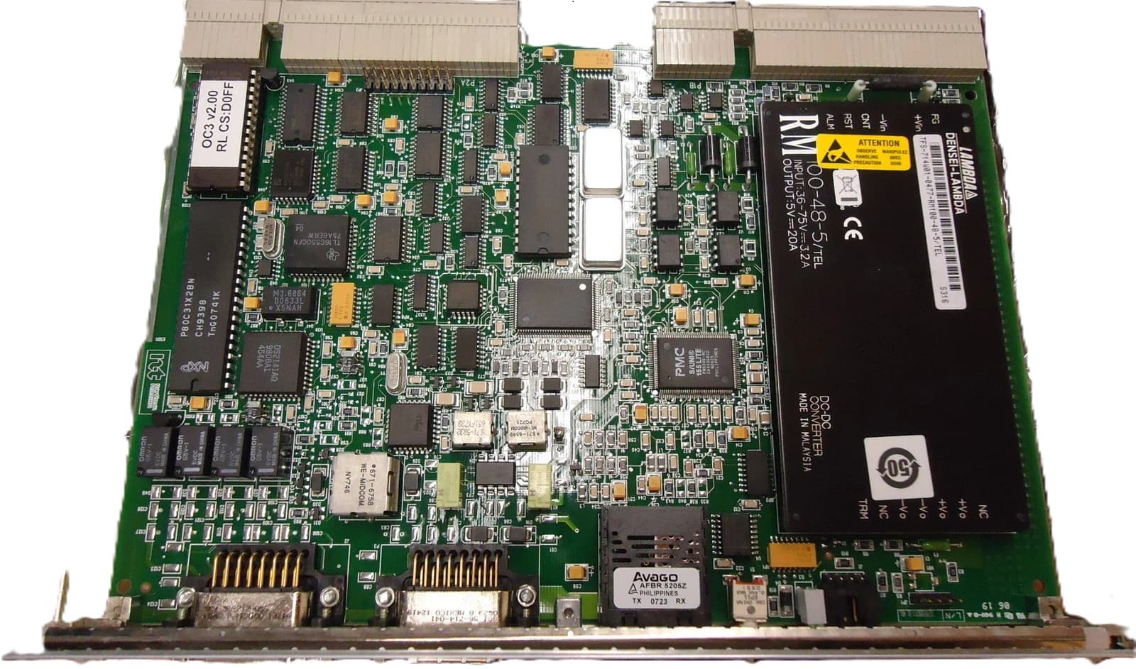Nortel NTST07AG - Stp Card Oc-3 Transition Module (tm-oc3)
