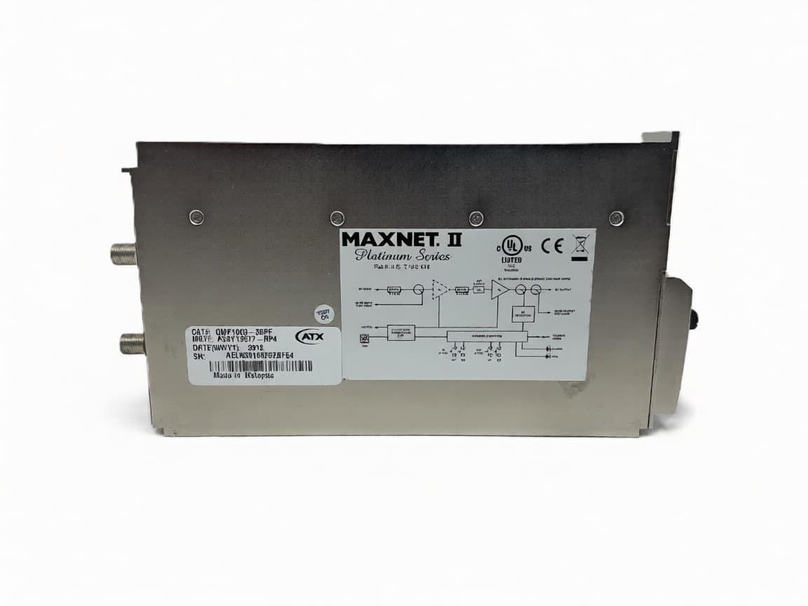 2-units min. ATX Amplifier, 1000 Mhz, 35db Gan, Dig Atten, F - QMP1000-35PF