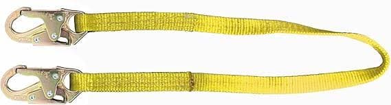 2-units min. MSA Safety Incorporated Yellow 3ft Nylon Web Lanyard Csa - SWL3268703LS