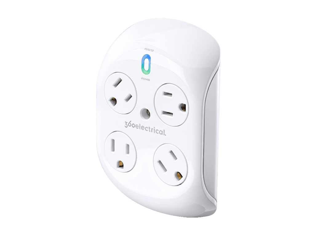 3-units min. Primex 4 Port 360 Rotating Electrical Outlet - 125-1547